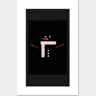 Snowman in the Dark Posters and Art